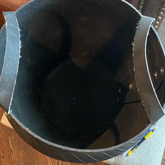 Large, sturdy “bidk home” container. Thick rubber tire material/strong grommets. - Picture 2 of 5